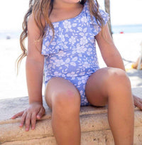 Blueberry Bay Swimwear - Girls Beliza One-Piece Swimsuit Set