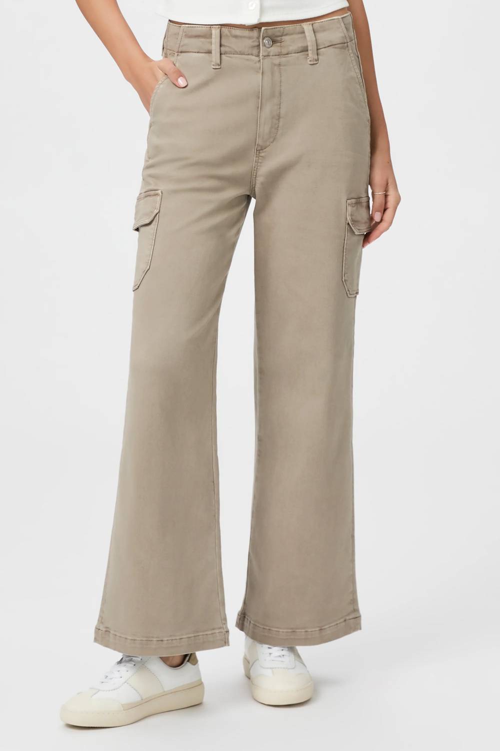 Paige - Carly Cargo With Pockets Pants