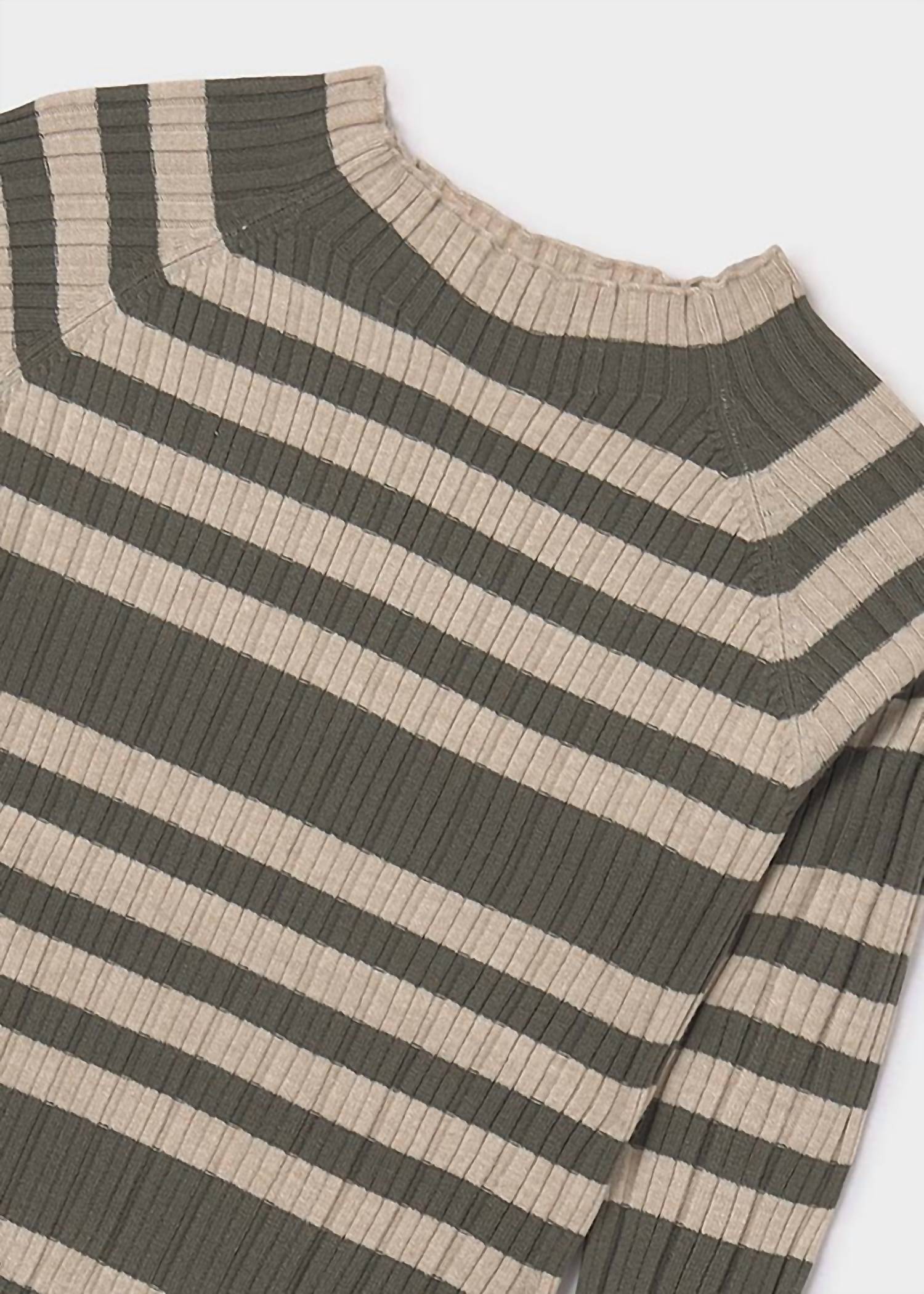 Mayoral - Knit Mock Neck Sweater