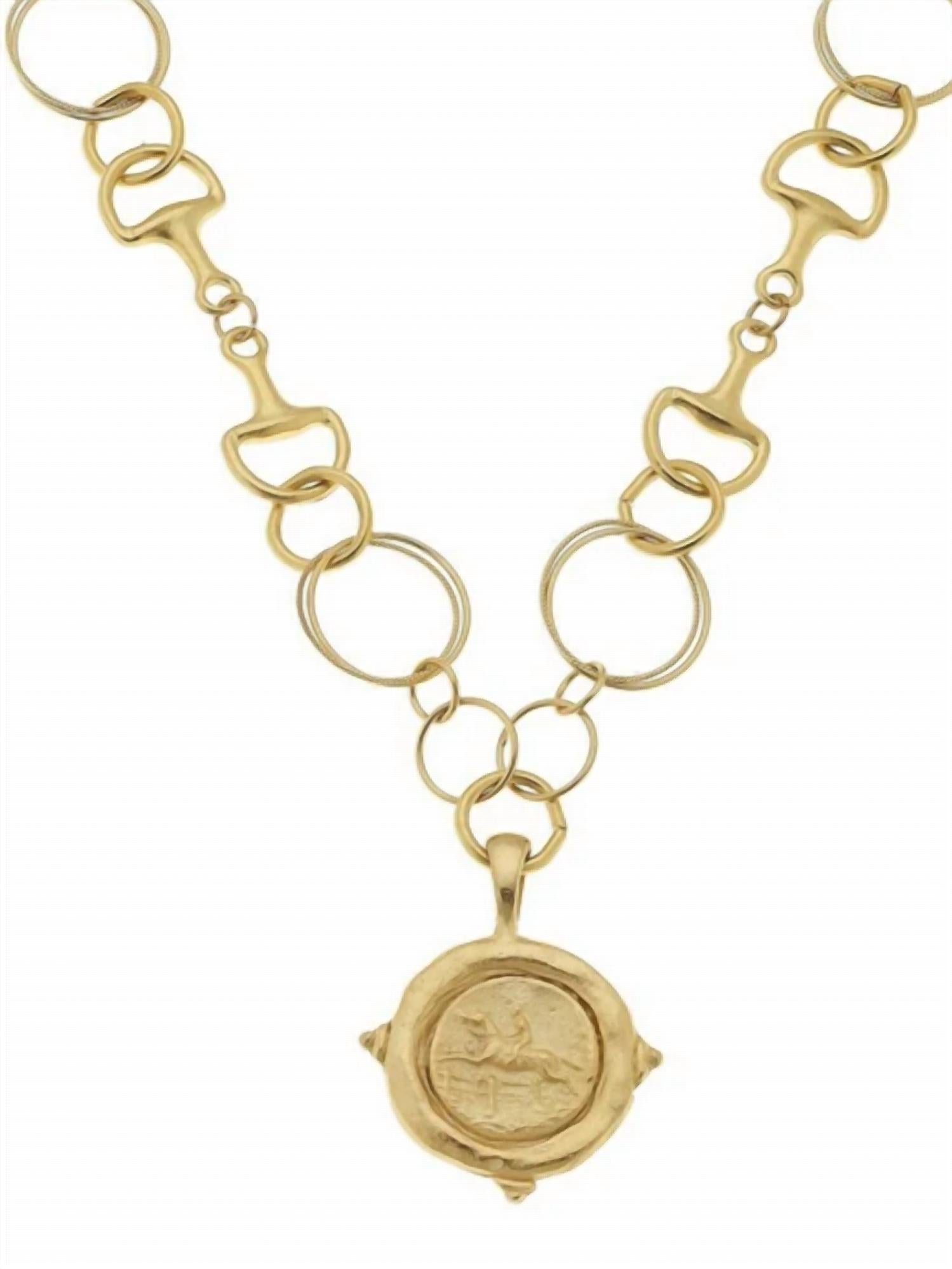 Susan Shaw - Women's Horse Bit Equestrian Necklace