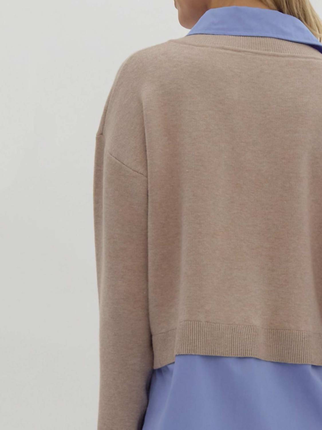 Entro - Trim Twofer Shirt