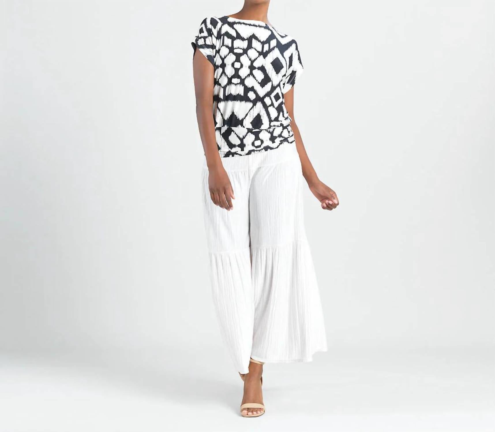 Clara Sunwoo - Dolman Short Sleeve Top