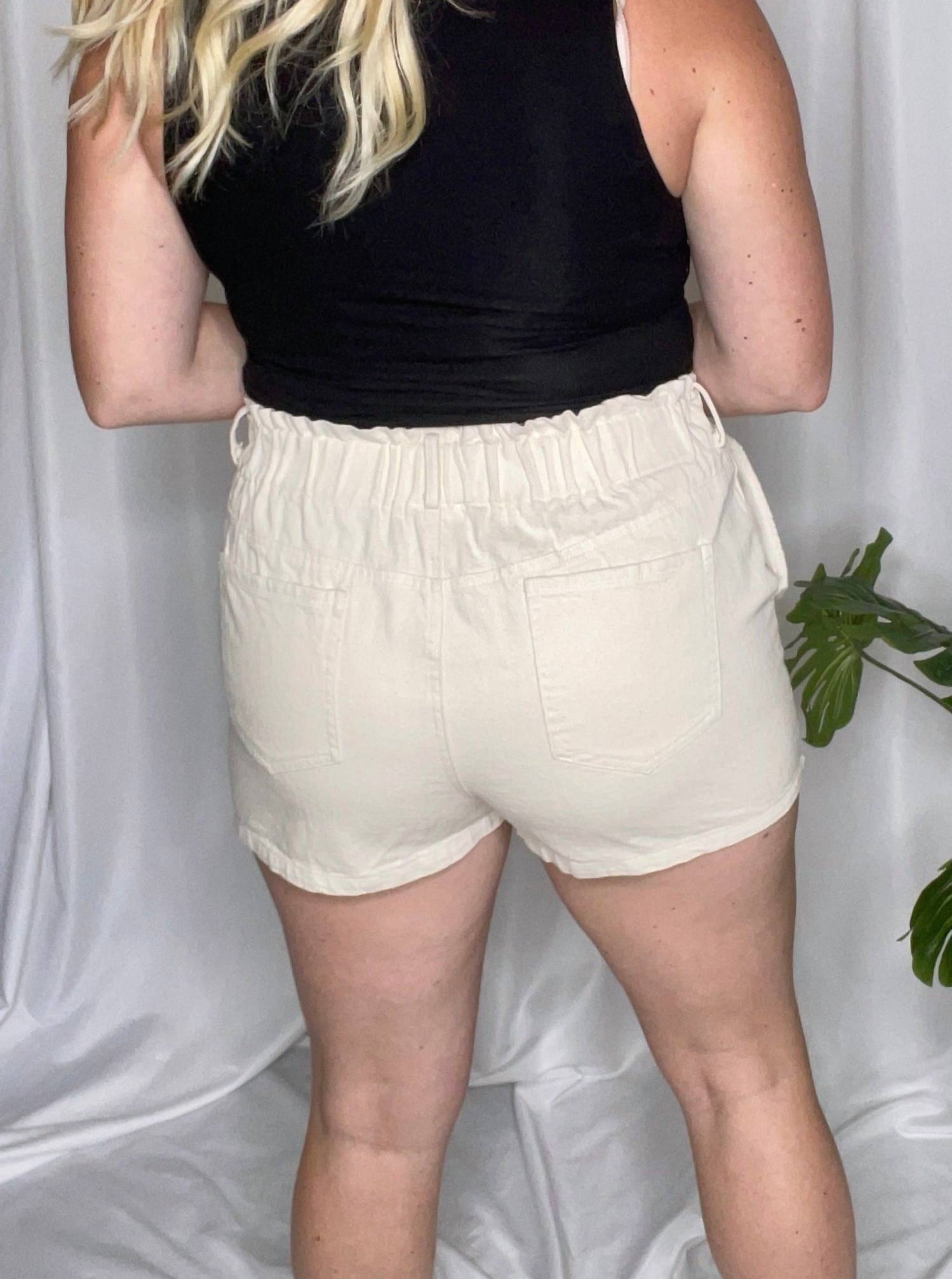 Le Lis - Beach Town Paper Bag Shorts