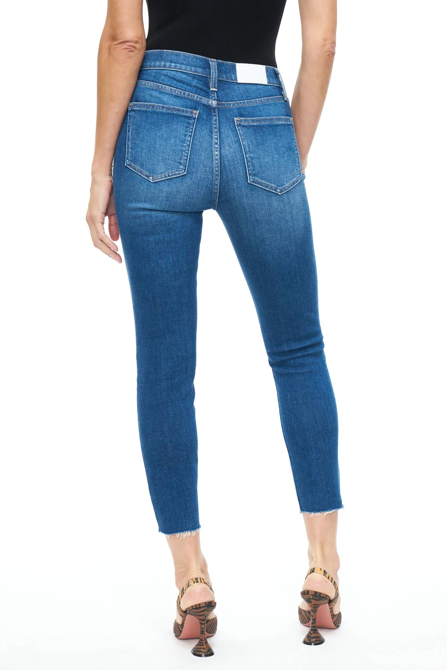Pistola - Aline High Rise Skinny Crop Jeans