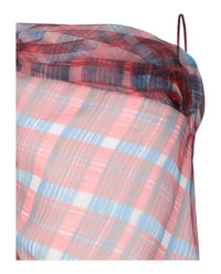 Salvatore Ferragamo - Women's Plaid Asymmetrical Dress