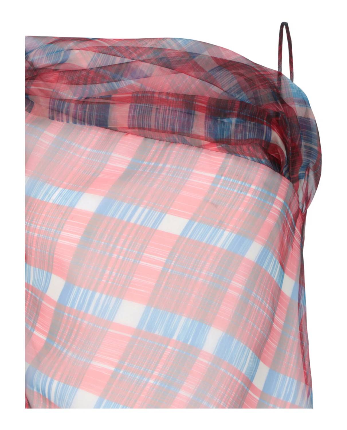 Salvatore Ferragamo - Women's Plaid Asymmetrical Dress