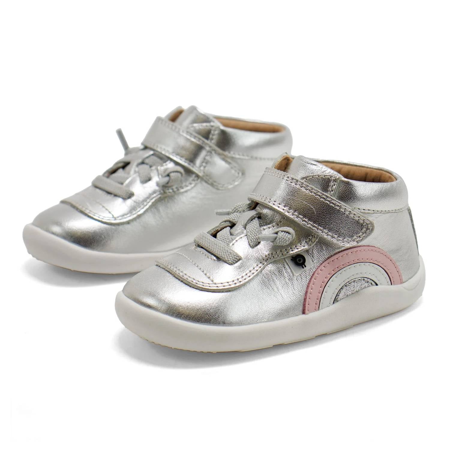 Oldsoles - Toddler's Sun Bright Leather Sneakers