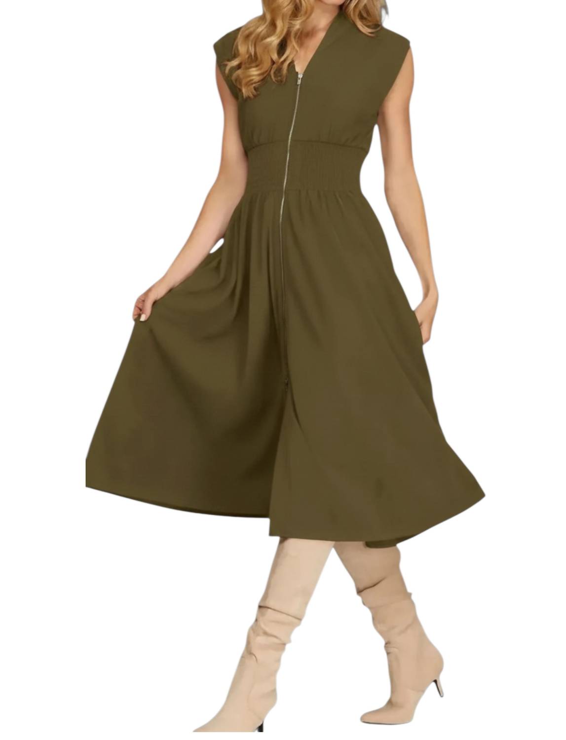 She + Sky - Annabelle Corduroy Dress