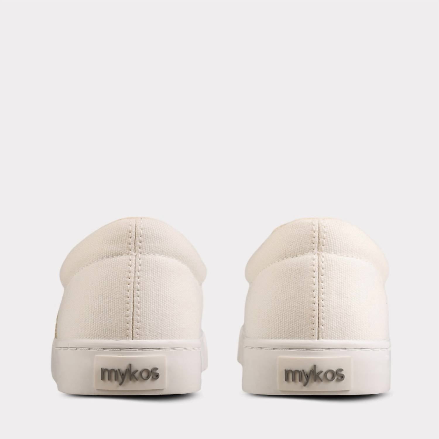 Mykos Women's Piper Slip-on Shoe in cream grey - women's sneaker - view 9
