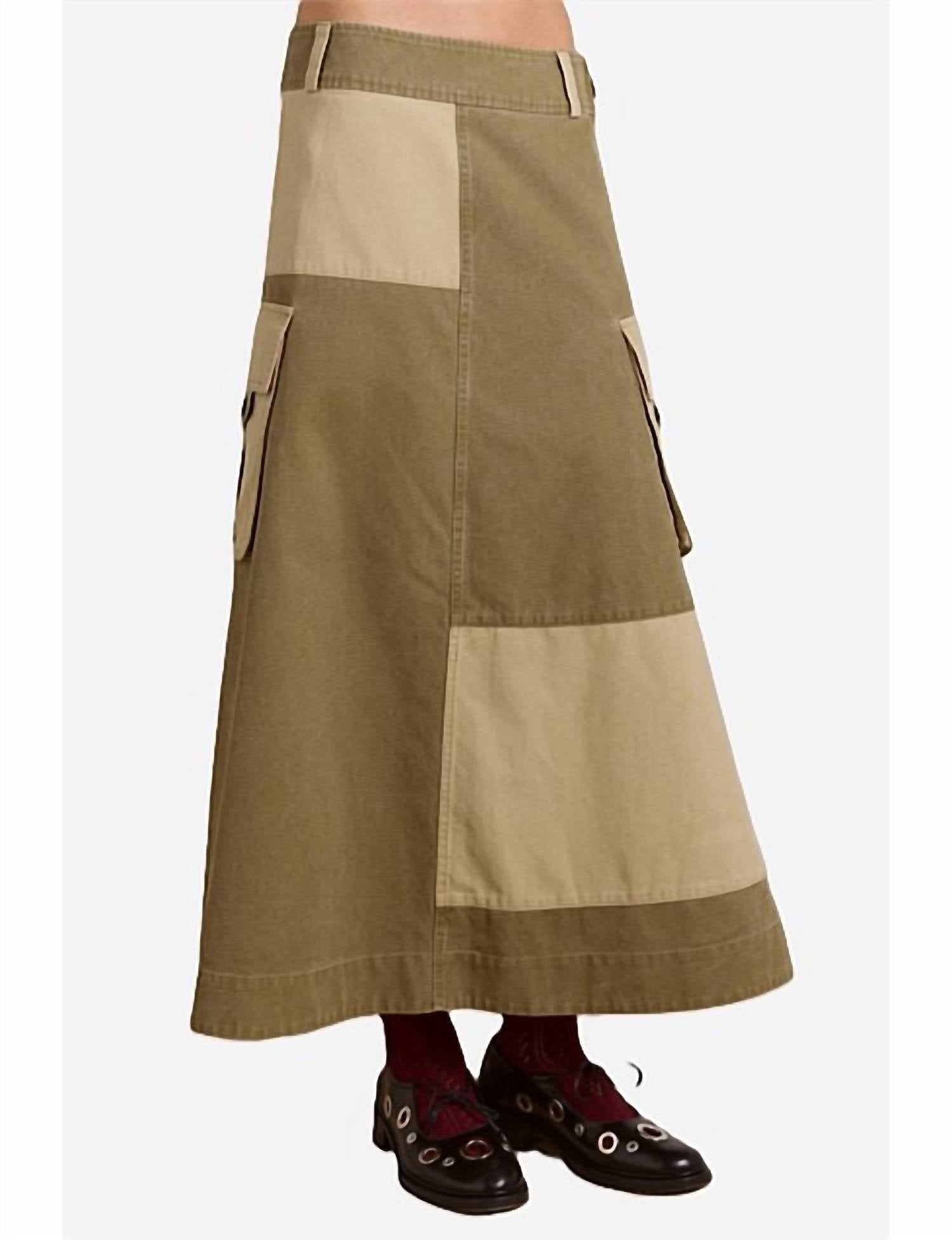 Damson Madder - Marcelle Barn Midi Skirt