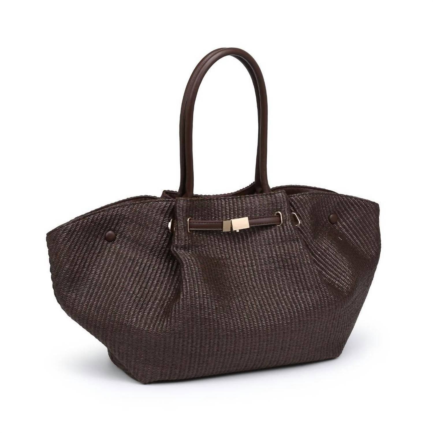 Urban Expressions - Women's Kaia Straw Tote Bag