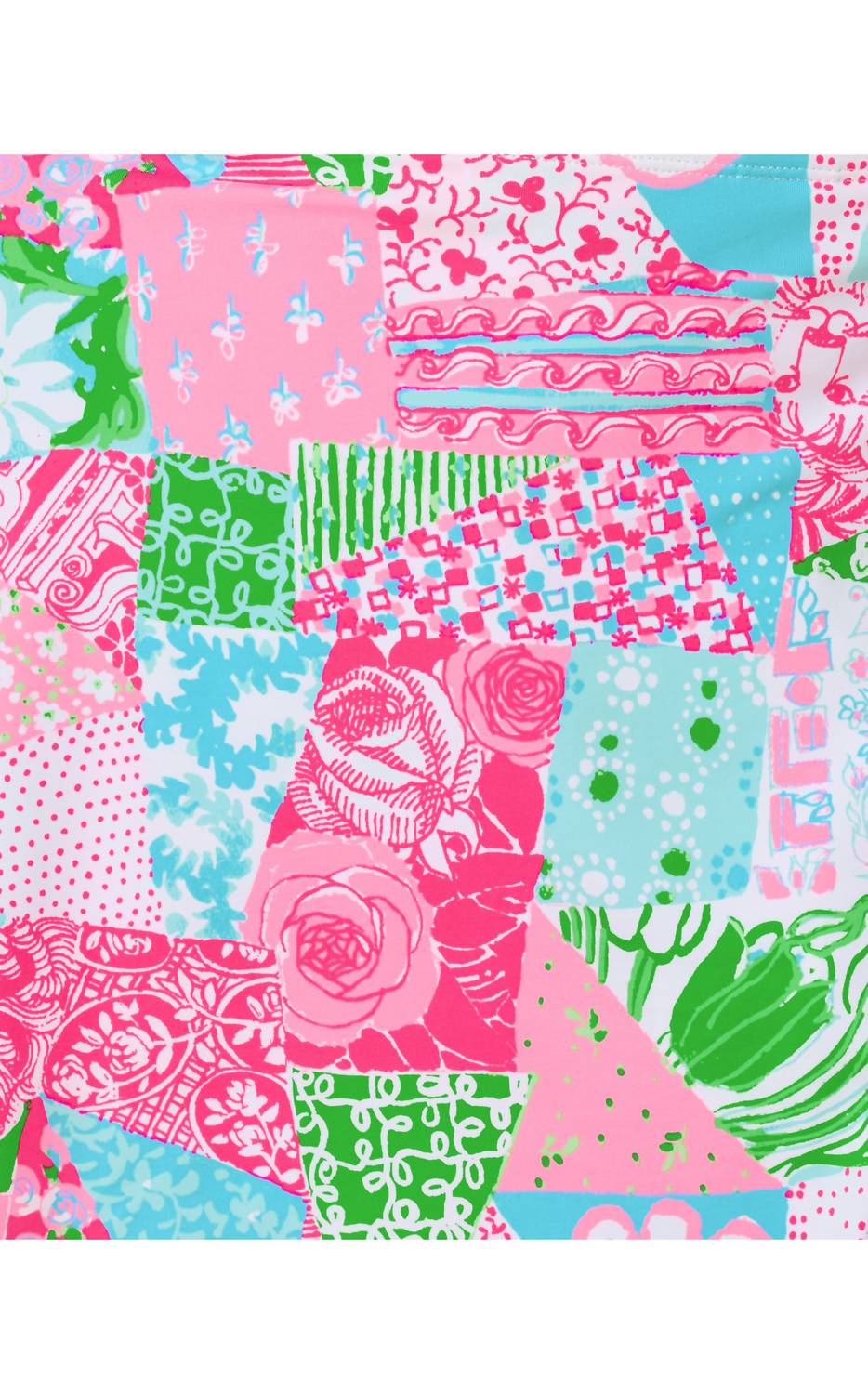 Lilly Pulitzer Trey Bikini Bottom in multi crazy quilt - women's swimwear - view 6