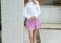 Lila + Hayes - Girl's Maggie Tiered Wild West Skirt