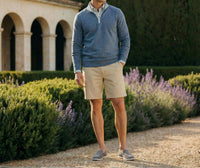 Scott Barber - Men's Marled Performance Knit Sweater