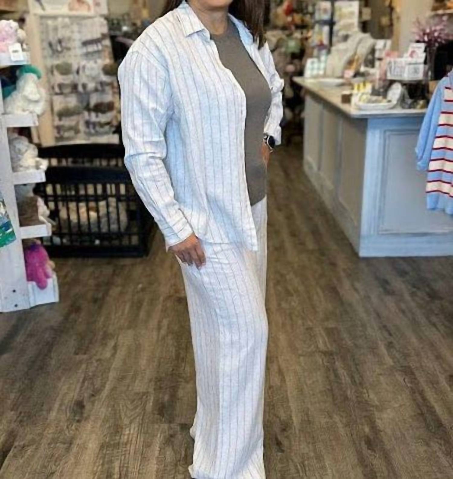 Z Supply - Henri Striped Wide Leg Pants