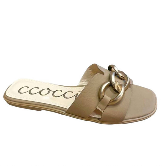 Ccocci - Women's Matte Details Sandal