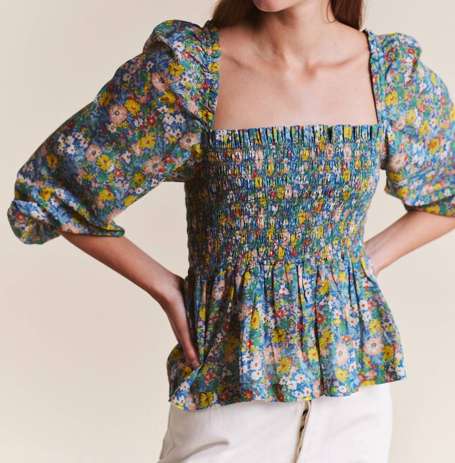 Trovata - Alize Peasant Style Blouse
