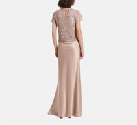 Emily Shalant - Satin A-line Maxi Skirt