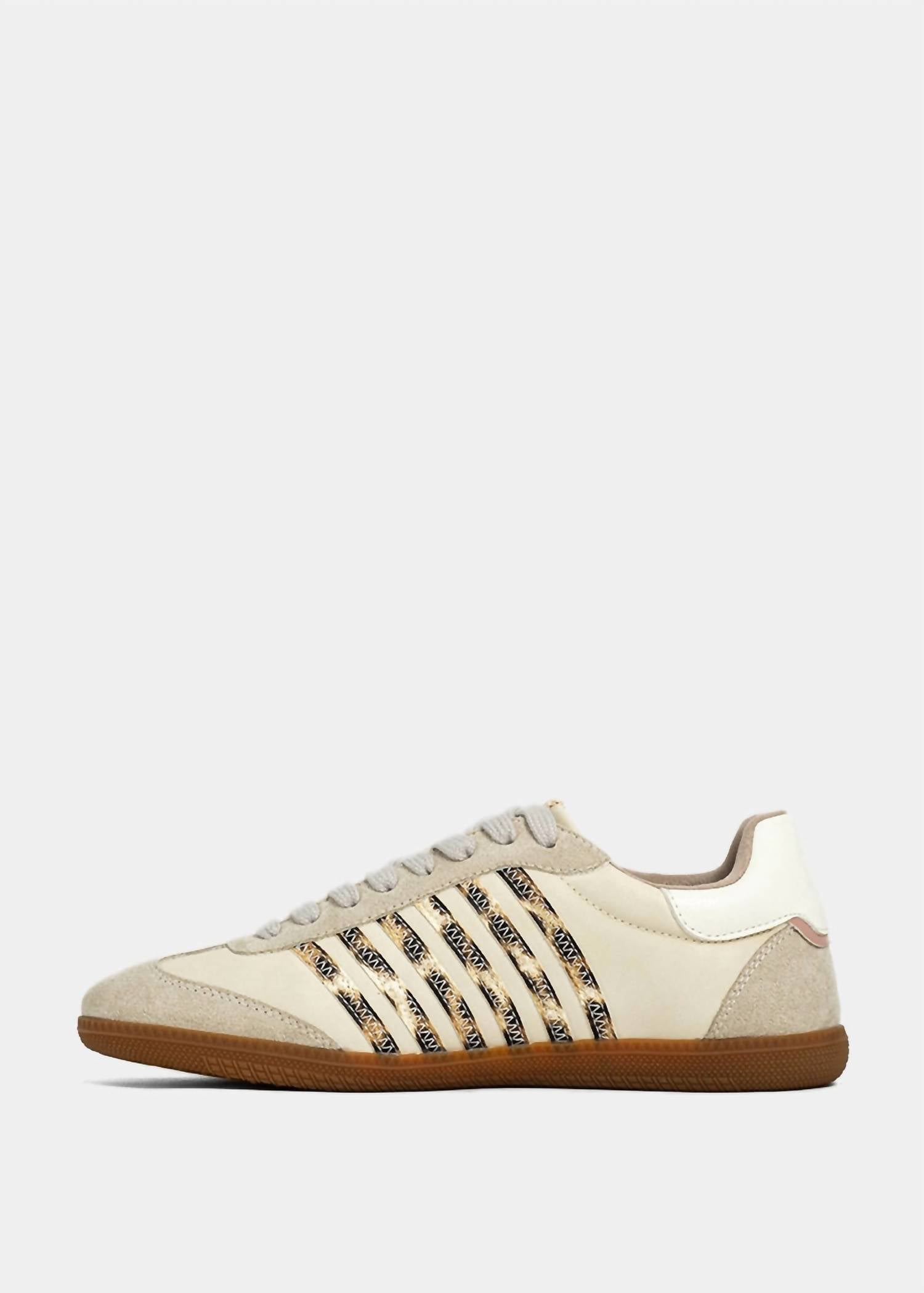 Shu Shop - Women's Stevie Animal Print Suede Sneaker