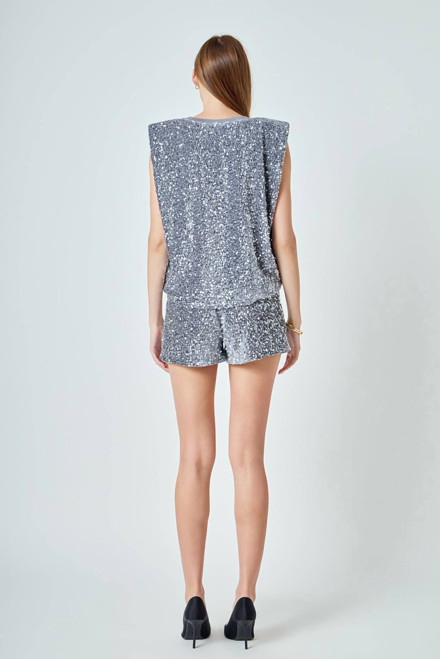 Endless Rose - Sequin Embellished Top