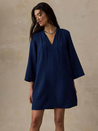 Faherty - Dune Cotton Gauze Mini Dress