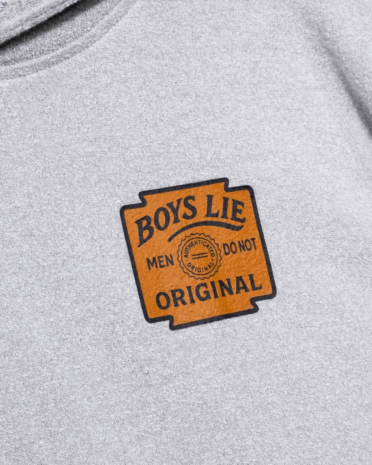Boys Lie - Men Don't Original Racer Hoodie