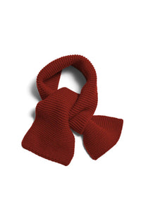 DEMYLEE New York Women's Cadfan Mini Scarf in tobacco wool - women's scarf
