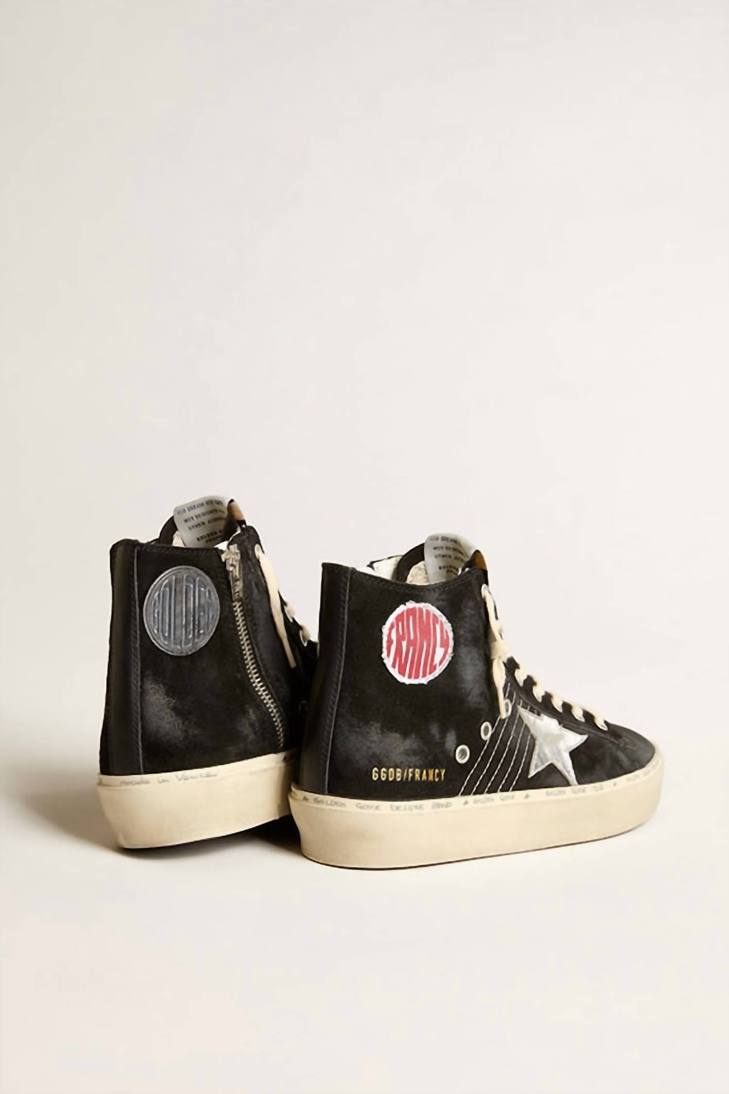 Golden Goose - Women's Hi Francy Suede Sneakers