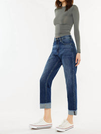 Kancan - Finley Essentials High Rise Straight Leg Jean