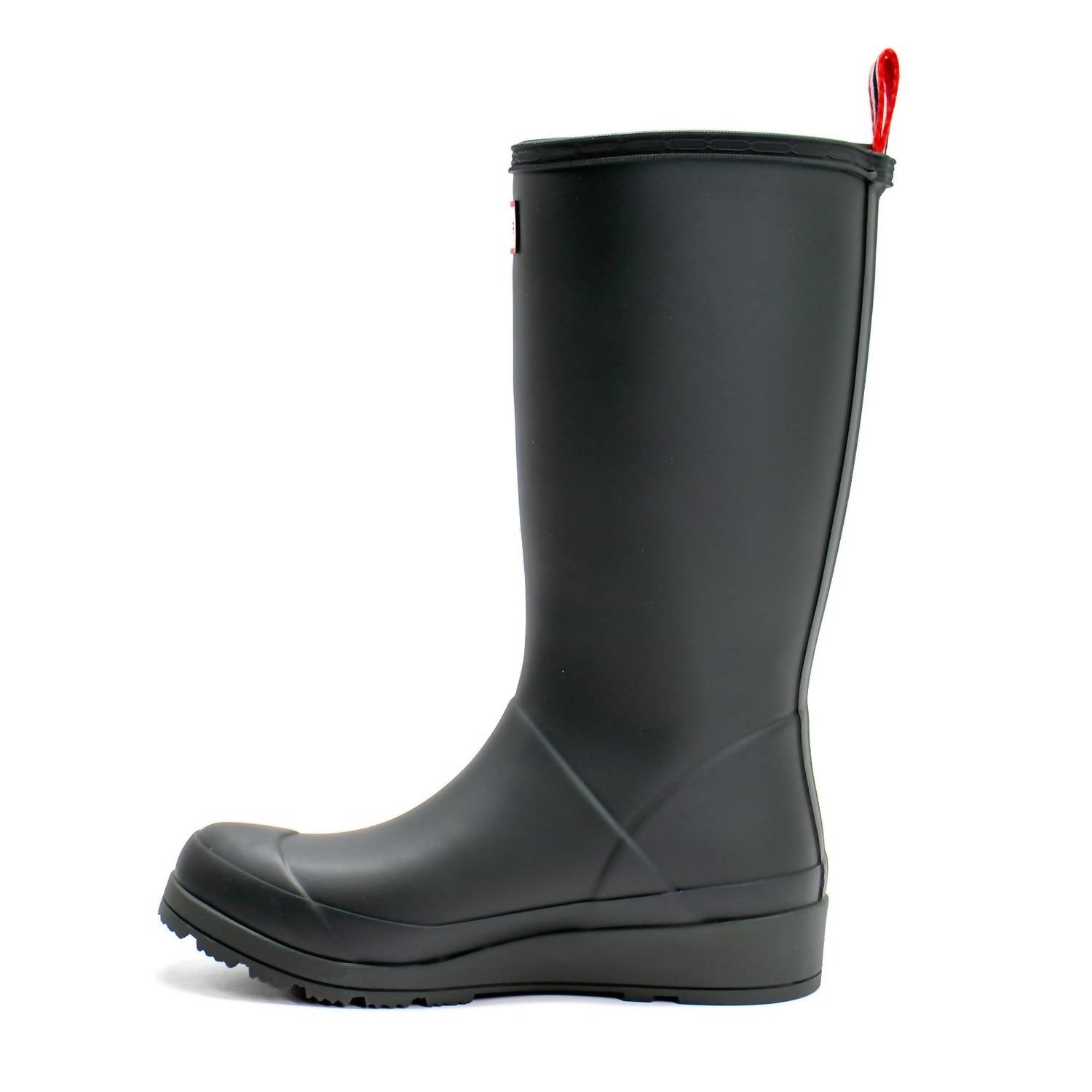 HUNTER Women's Play Tall Rain Boots in arctic moss - women's shoe - alternate view