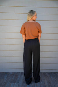 Skies Are Blue - Women's Wide Leg Pants