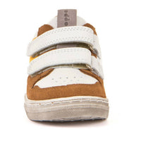 Froddo Girls Double Velcro Sneakers in white yellow - kids' sneaker - alternate view
