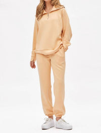 Dear Scarlett Hamptons Travel Set in apricot ice - women's sleepwear