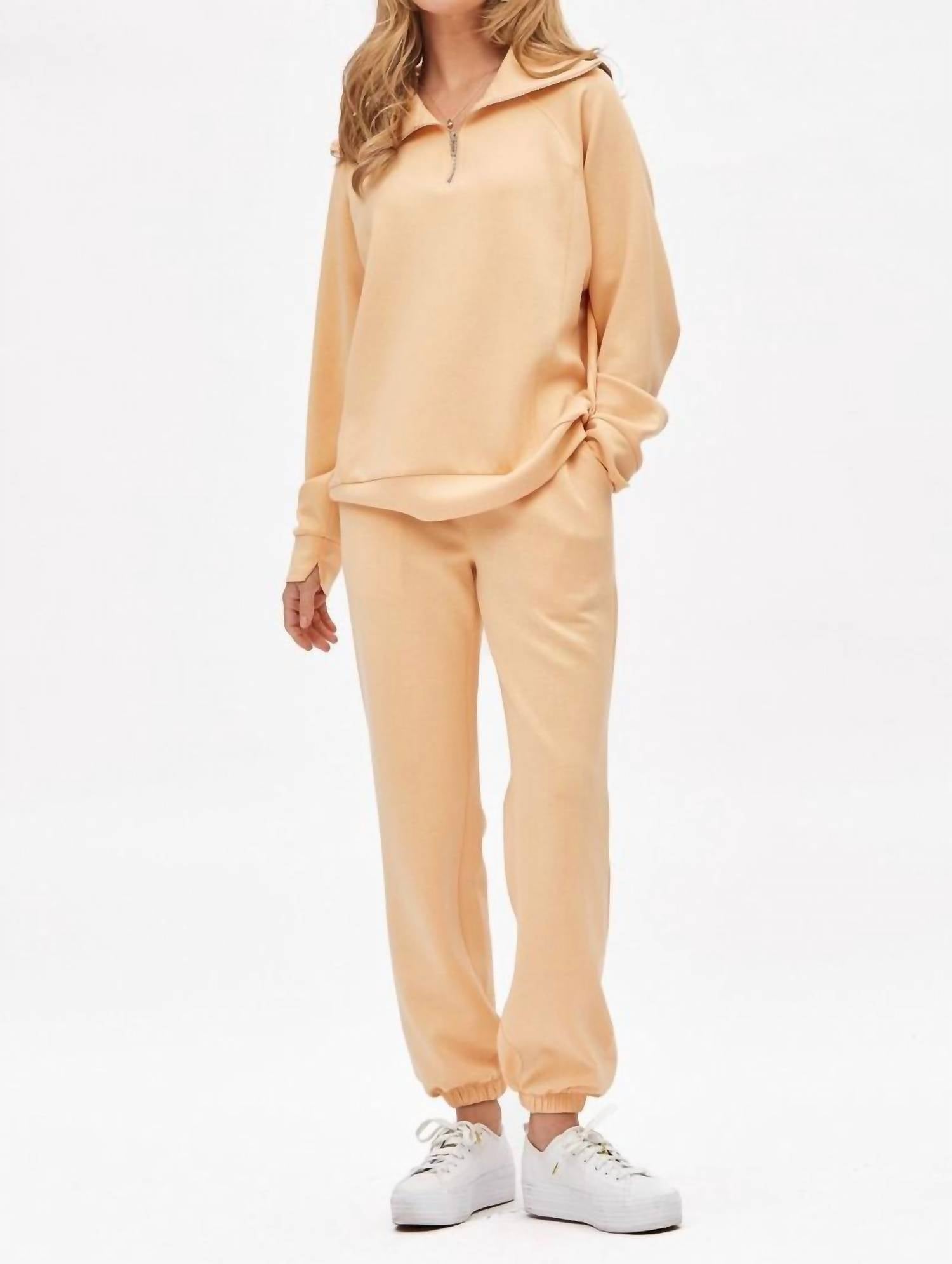Dear Scarlett Hamptons Travel Set in apricot ice - women's sleepwear