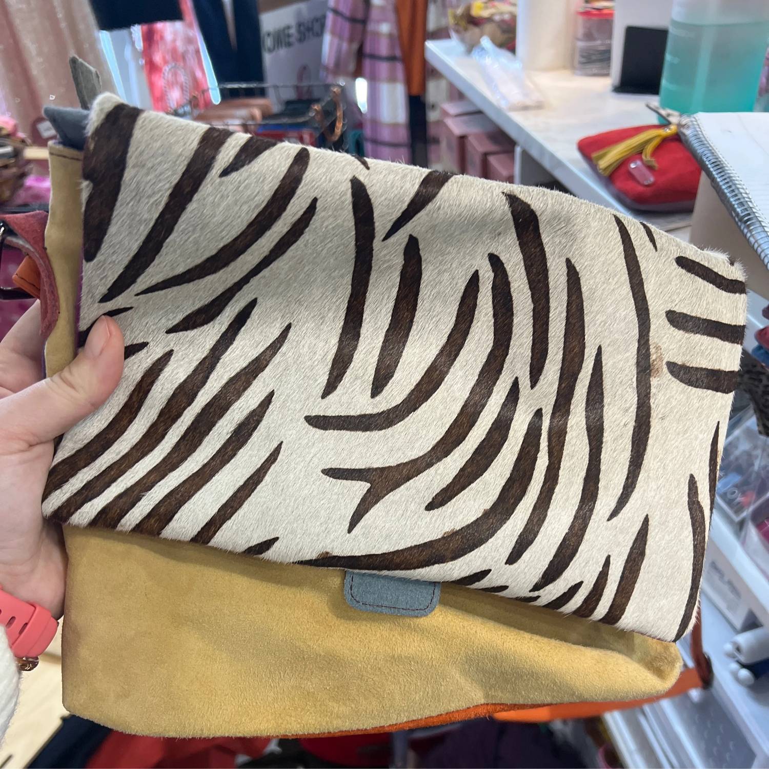 Soruka - Ingrid New Zara Suede Flip Flap Bag