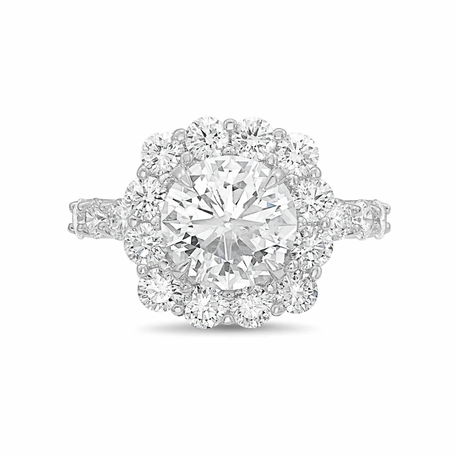 Diana M Jewels - Women's Round Lab-Grown Diamond Fashion Ring (2.00 Ct) - Classic