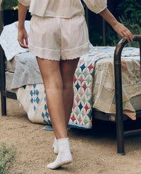 The Great. - Eyelet Tap Short