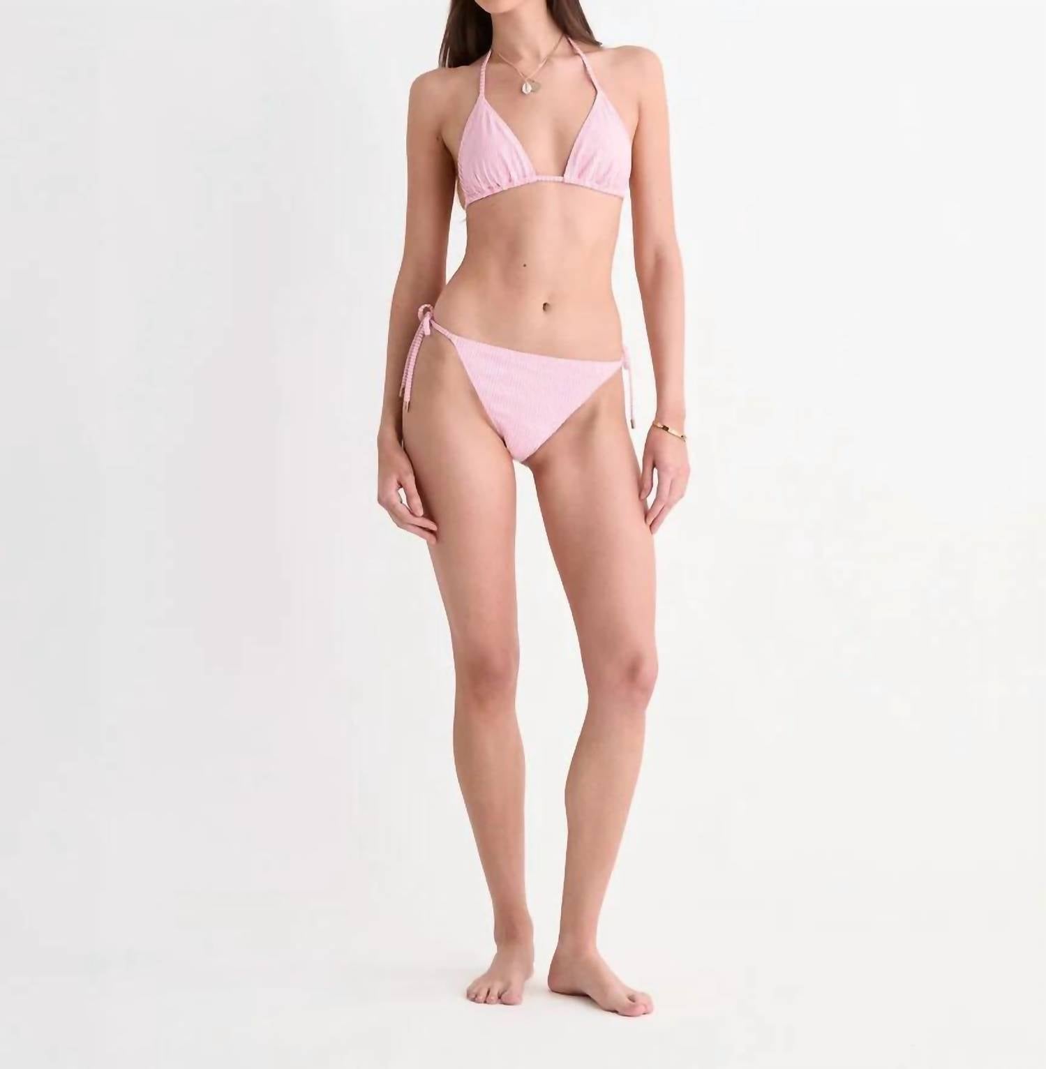 Vineyard Vines - Seagrove Seersucker String Bikini Bottoms