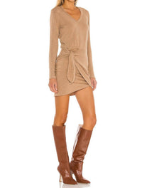 Monrow - SUPERSOFT LONG SLEEVE DRESS