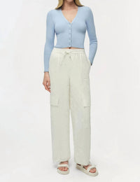 SIMKHAI Ailany Cardigan in tidepool - women's cardigan - alternate view