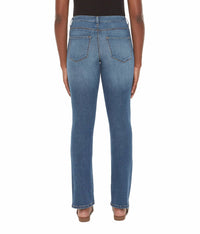 Lola Hats - Kristine Mid Rise Straight Jeans