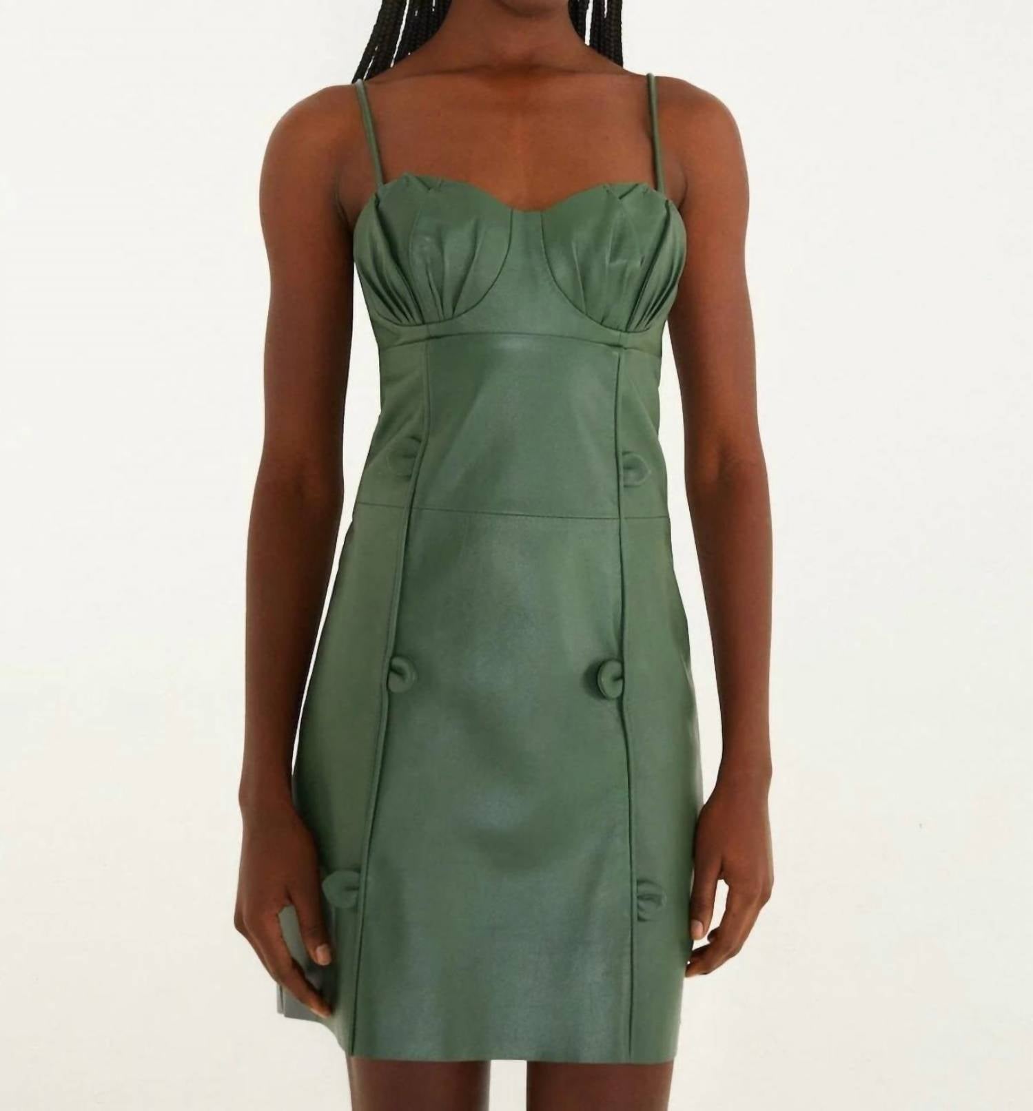 Farm Rio - Leather Mini Dress