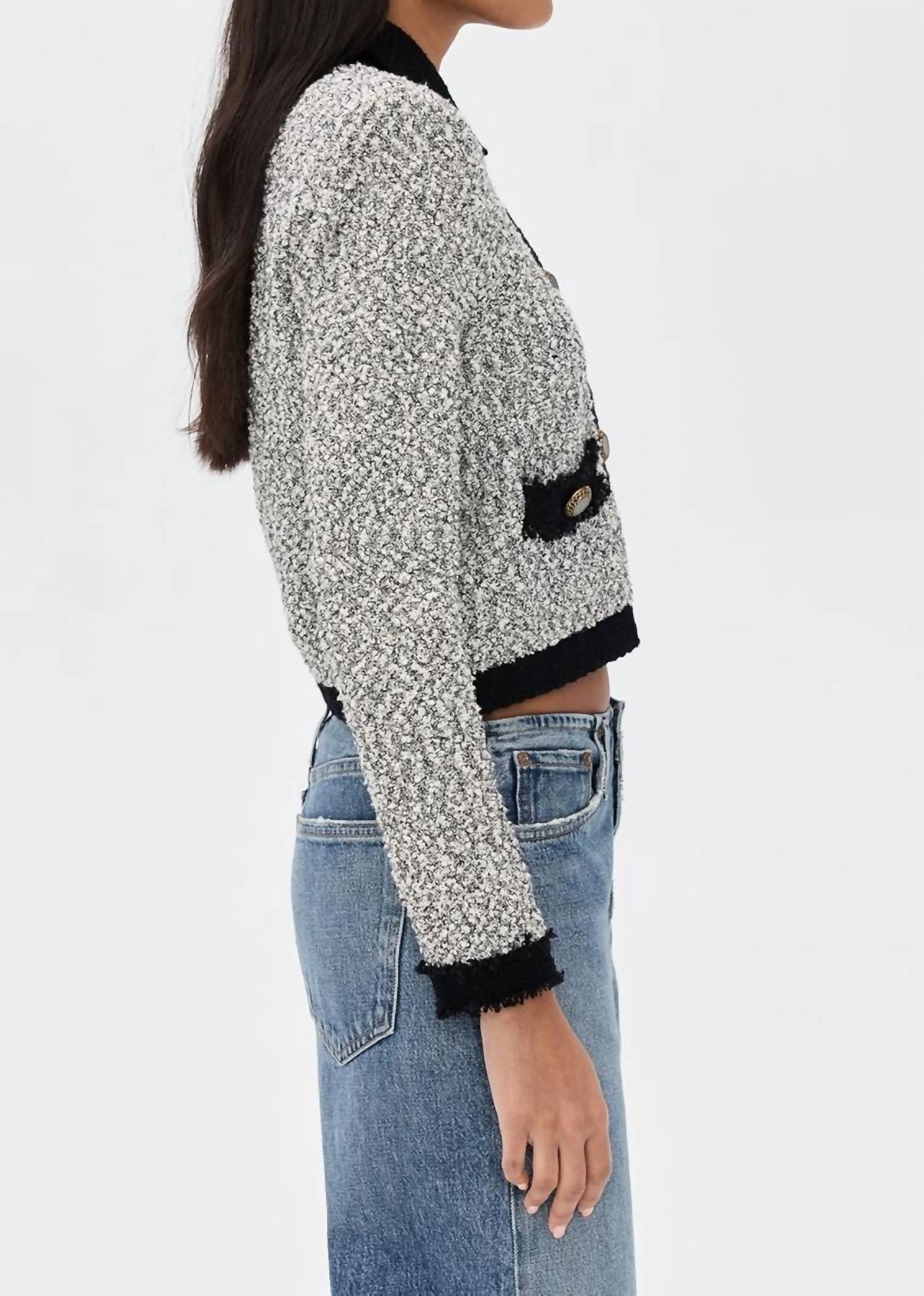 L'Agence - Arielle Collared Jacket