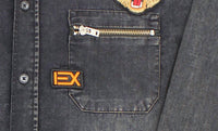 Eight X - Grizzly Bear Denim Button Down Shirt