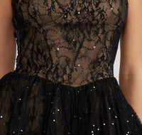 Lucy Paris - Kelly Lace Maxi Dress
