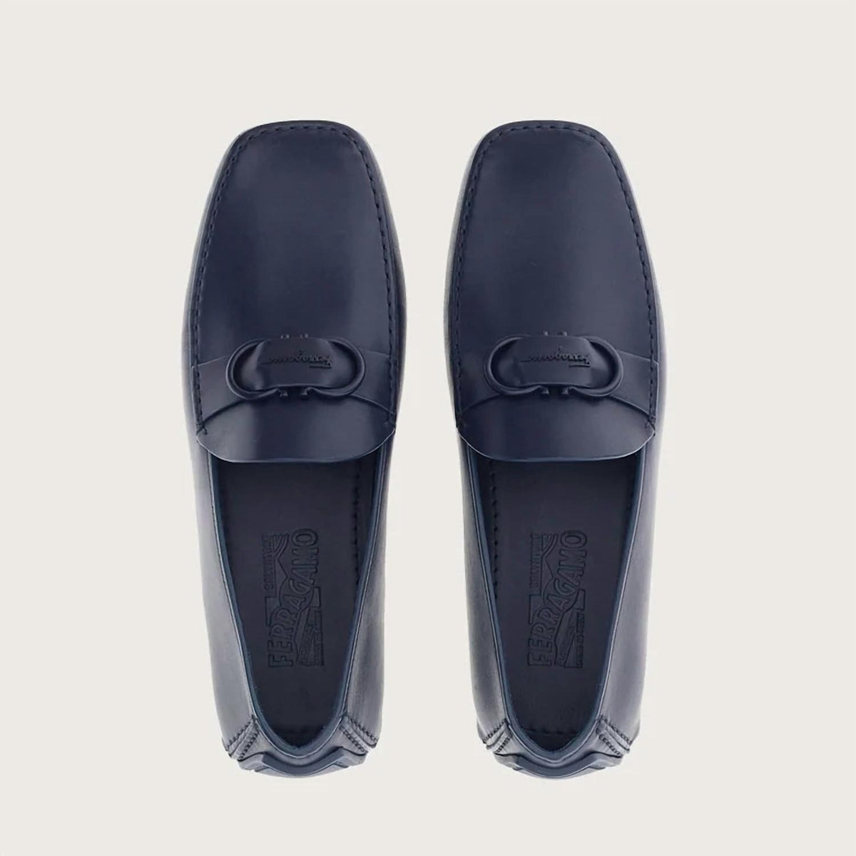 Salvatore Ferragamo - Men's Gancini Palinuro Driving Shoes