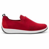 Ara WOMEN'S LEENA II SHOE in red - women's sneaker - detail view