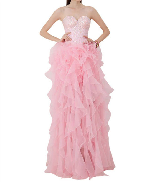 Angela & Alison - Hi-Low Prom Dress