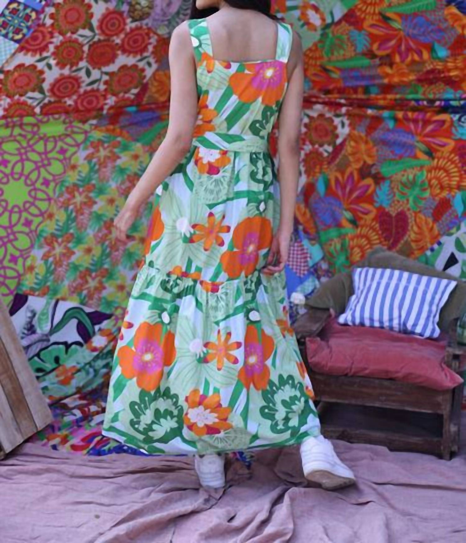 Maude Vivante - Andi Poplin Maxi Dress