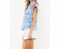 Thml - Short Sleeve Print Top